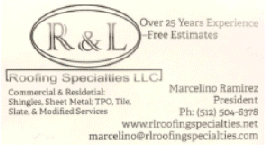 R and L - Roofing Specialties LLC