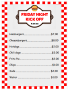 Jamaica Friday Night Menu Prices