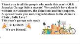 Garage Sale 2025 - Thank You