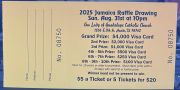 Raffle Ticket 2025